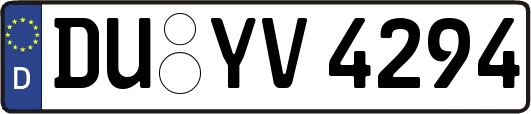 DU-YV4294