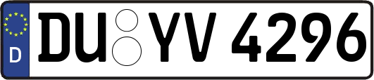 DU-YV4296