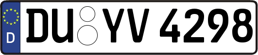 DU-YV4298