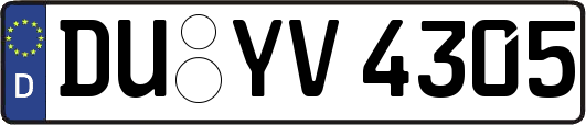 DU-YV4305