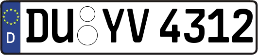 DU-YV4312