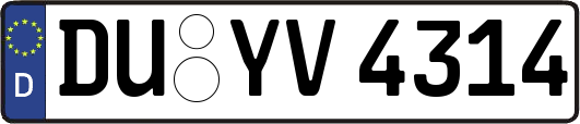 DU-YV4314