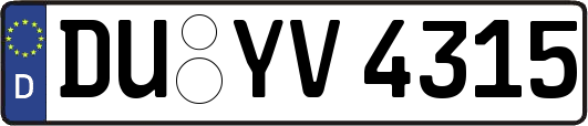 DU-YV4315