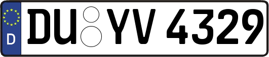 DU-YV4329