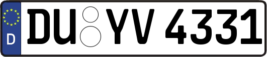 DU-YV4331
