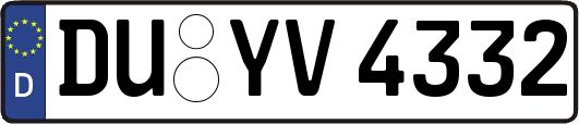 DU-YV4332