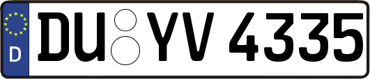 DU-YV4335