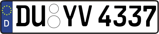 DU-YV4337