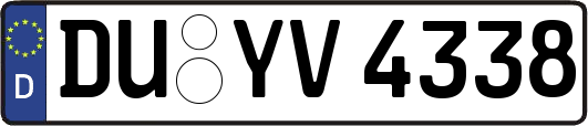 DU-YV4338