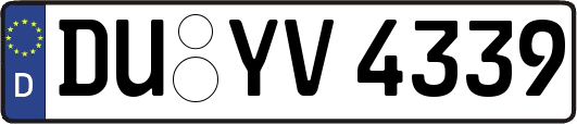 DU-YV4339