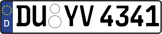 DU-YV4341