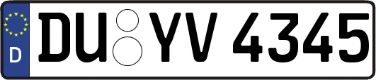 DU-YV4345