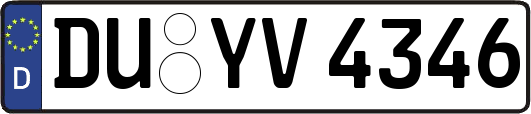 DU-YV4346