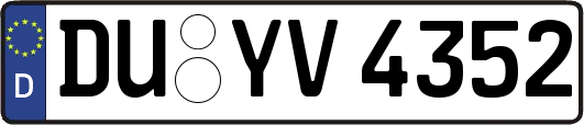 DU-YV4352