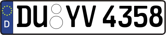 DU-YV4358