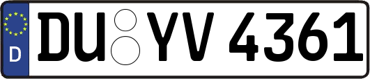 DU-YV4361