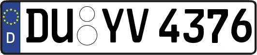 DU-YV4376