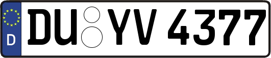 DU-YV4377