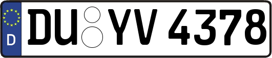 DU-YV4378