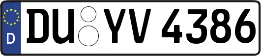 DU-YV4386