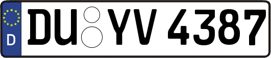 DU-YV4387