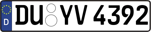 DU-YV4392