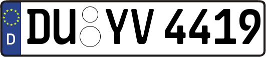 DU-YV4419