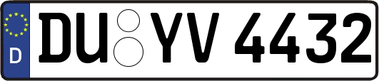 DU-YV4432