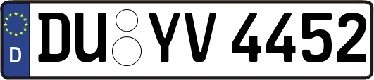 DU-YV4452