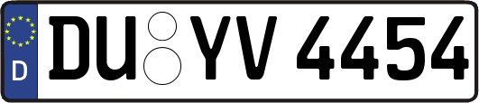 DU-YV4454