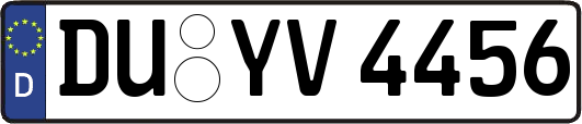 DU-YV4456