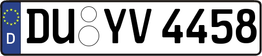 DU-YV4458
