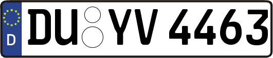 DU-YV4463