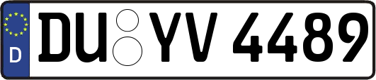 DU-YV4489