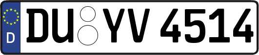 DU-YV4514