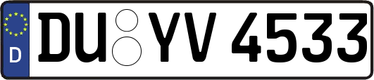 DU-YV4533