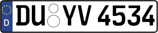 DU-YV4534