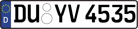 DU-YV4535