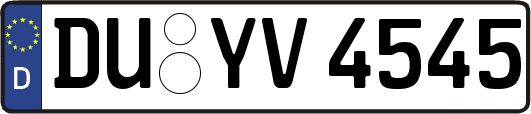 DU-YV4545