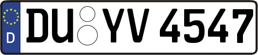 DU-YV4547