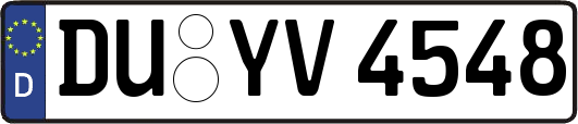 DU-YV4548