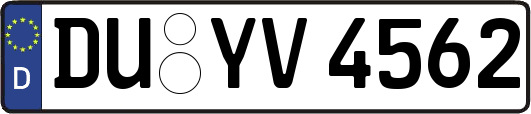DU-YV4562