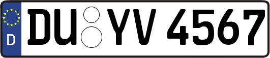 DU-YV4567
