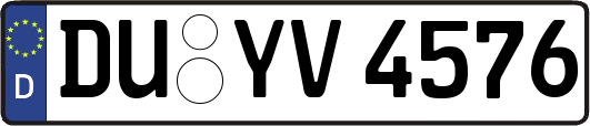 DU-YV4576
