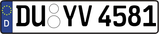 DU-YV4581