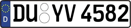 DU-YV4582
