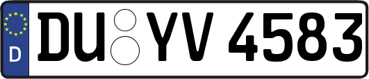 DU-YV4583