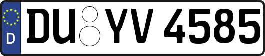 DU-YV4585