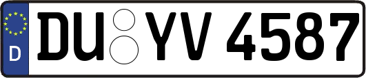 DU-YV4587