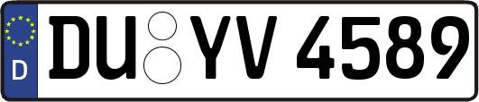 DU-YV4589